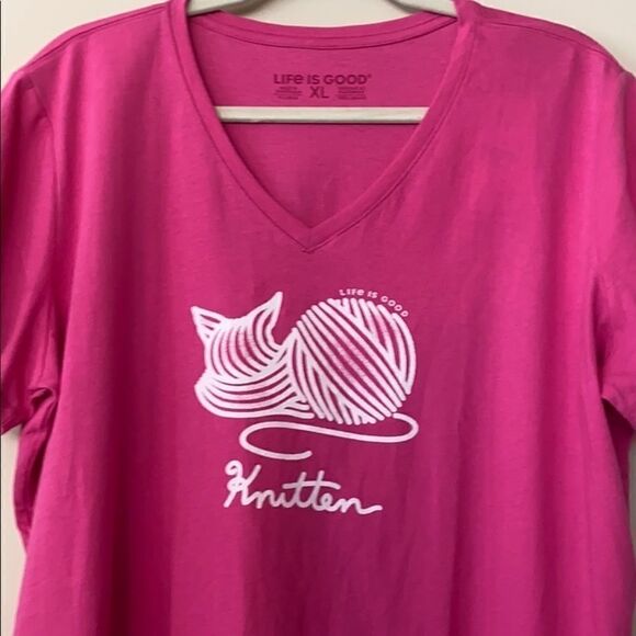 Life Is Good Graphic T-shirt XL - Picture 2 of 8